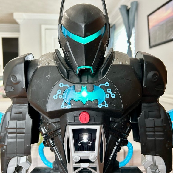 Fisher price Imaginext Batman robot dc super friends lights/sounds 2 figures - Picture 4 of 9